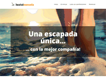 Tablet Screenshot of hostalmanuela.com